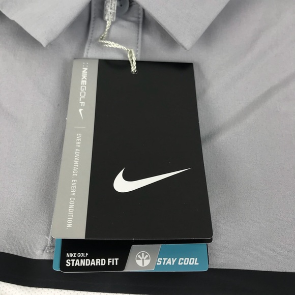 Nike Golf Men’s Two Tone Button Polo Shirt - Picture 5 of 7